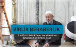 İstanbul İl Müftüsü Prof.Dr.Rahmi Yaran Hoca Efendiden Ziyaret